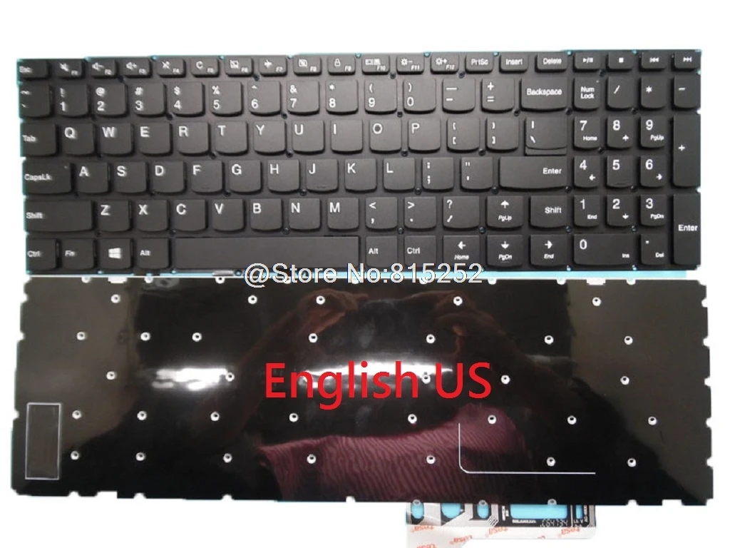 Laptop Keyboard Compatible with Lenovo 510-15ISK 510-151IKB V310-15ISK V310-15IKB V110-15IKB V110-15ISK V110-15IAP V110-15AST V510-15IKB United Kingdom UK SN20K92981 LCM15J66GB-6862 PK1311S1A10