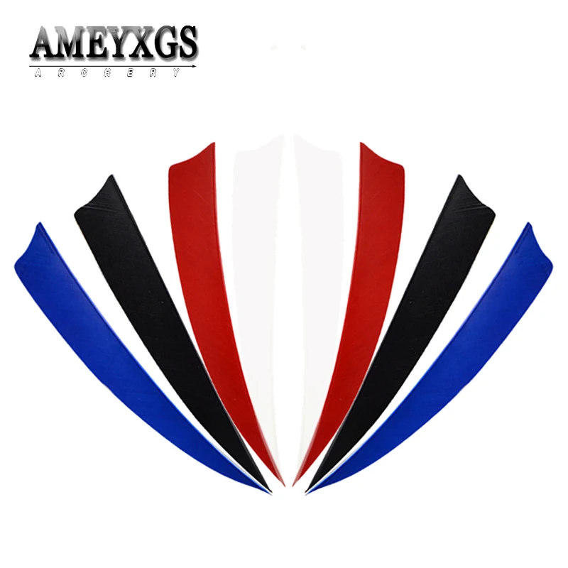

60pcs 5" Shield Turkey Feathers Arrow Shaft Shooting Handcraft DIY Natural Feather Left Wing Vanes Hunting Archery Accessories