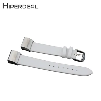 

HIPERDEAL New Classic Leather Wristband With Metal Connectors For Fitbit Charge 2 18Jan19 Drop Ship F