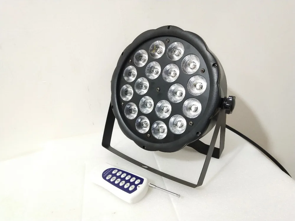 

10pcs/18x12 W led Wireless remote control LED Light RGBW 4in1 12W dj dmx LED Par