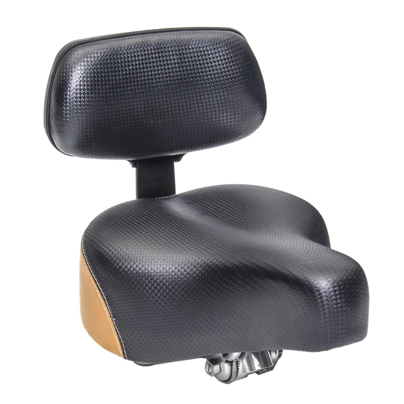 

Universal Bicycle Saddle Battery Car Seat Seat Belt Back Support Bicycle Accessories Thick Electric Bicycle Chair Electric Bic