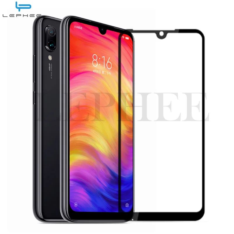 

Glass for Xiaomi Redmi Note 7 Pro Screen Protector Tempered Glass on for Xiaomi Xiomi Redmi Note 7 Pro Global Phone Full Cover