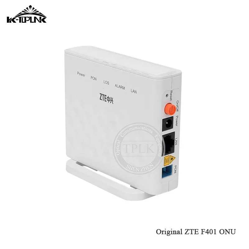 Новый ONU для ZTE F401 EPON ONT 1GE Однопортовый Lan порт Ethernet английская прошивка FTTH