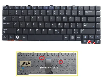 

SSEA Wholesale Brand New US Keyboard English for Samsung Q308 Q310 laptop black Keyboard