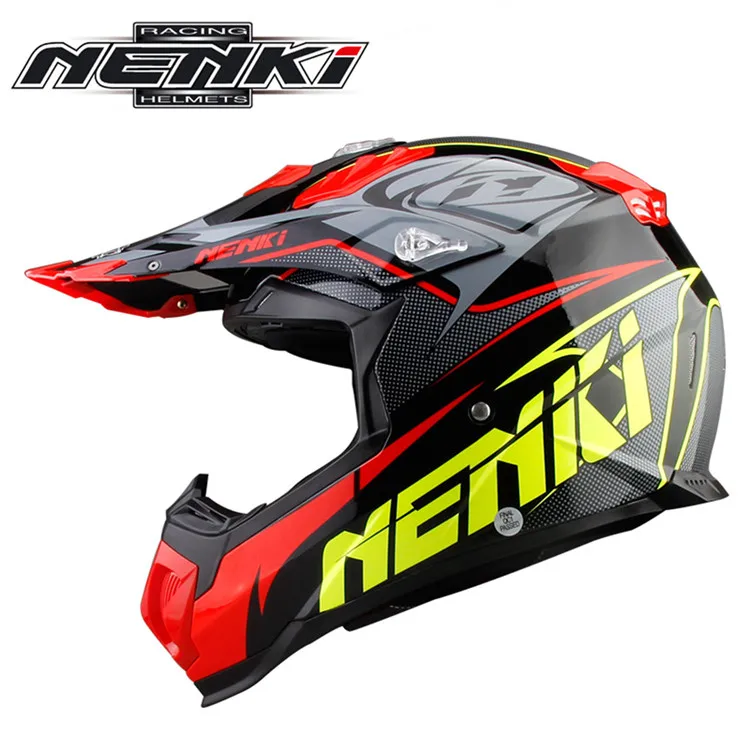 Мотоциклетный шлем для мотокросса NENKI MX315 полностью лицевой катания на