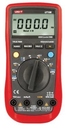 

UT108 Auto Range Handheld Automotive Multi-Purpose Meters Marine Multimeter