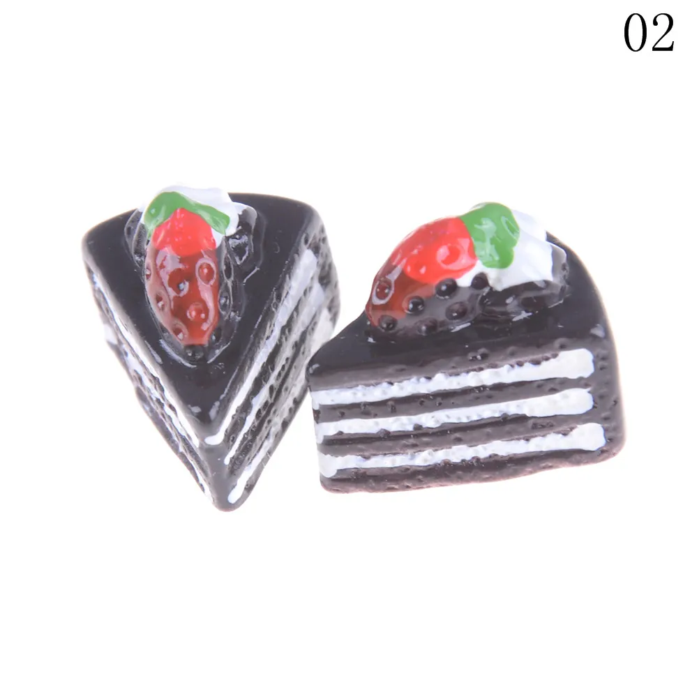 2 шт./лот кухонные торты 1/12 кукольный домик миниатюрные Diy украшения дома