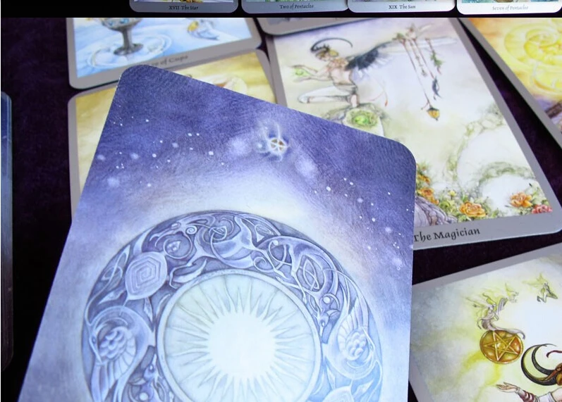Оригинальный всех английская версия Shadowscapes карты Таро 78 шт./компл. предусмотрена