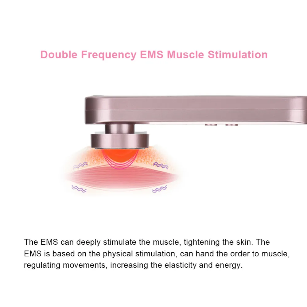 Многофункциональные Радиочастотные Устройства для ухода за лицом, EMS устройство для ухода за кожей, подтягивающее подтягивание лица, удаление морщин, массажер для ухода за лицом
