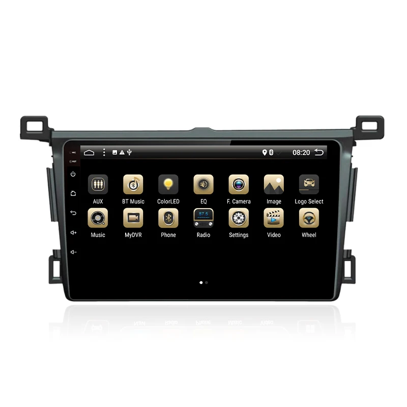 STAPON 9 дюймов для TOYOTA RAV4 правый пептид 2013 18 Android 8 1 2GBRAM Восьмиядерный автомобильный