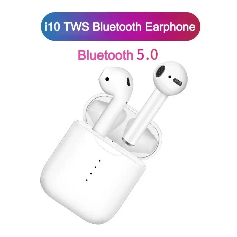 

i10 TWS Bluetooth Earphone Wireless Headphones 5.0 Wireless Bluetooth Headset Earbuds Touch Control headset For All Smart Phone