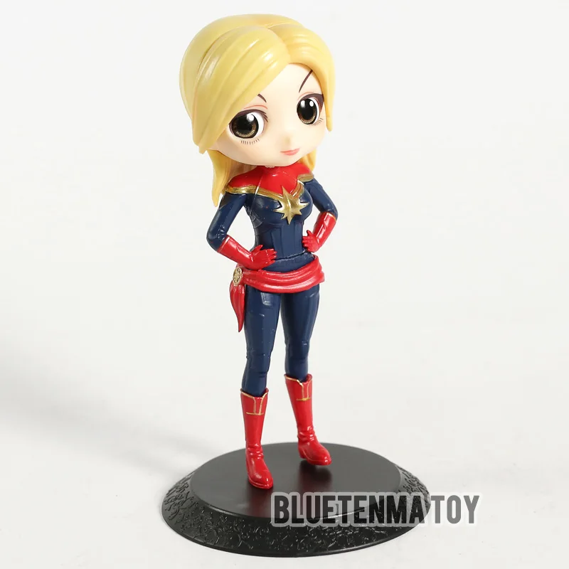 Экшн фигурка из серии Лига Мстителей qposket большой глаз мрамор капитан Черная