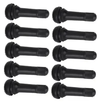 

10Pcs TR414 Wheel Snap Tire Valves Stem with Dust Cap without Valve Core Tire Valve Stem Car accessories