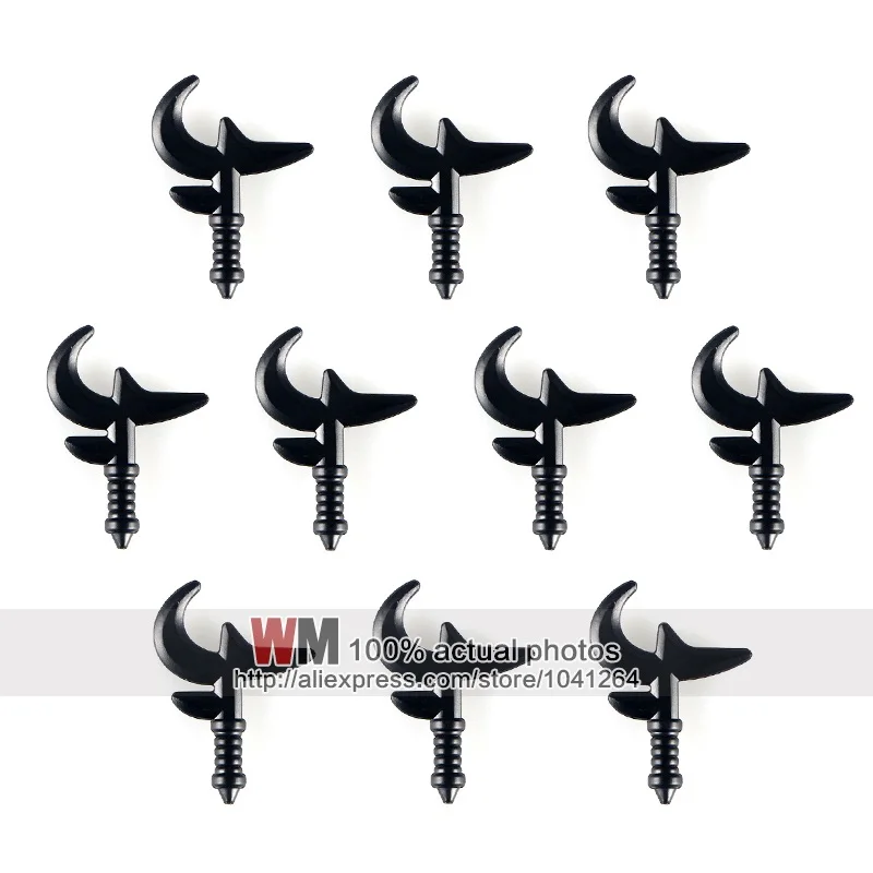 

10pcs/lot PGPJ0008 Ninja Assassin Stab Weapon For Building Block Figure Model MOC Troop Toys