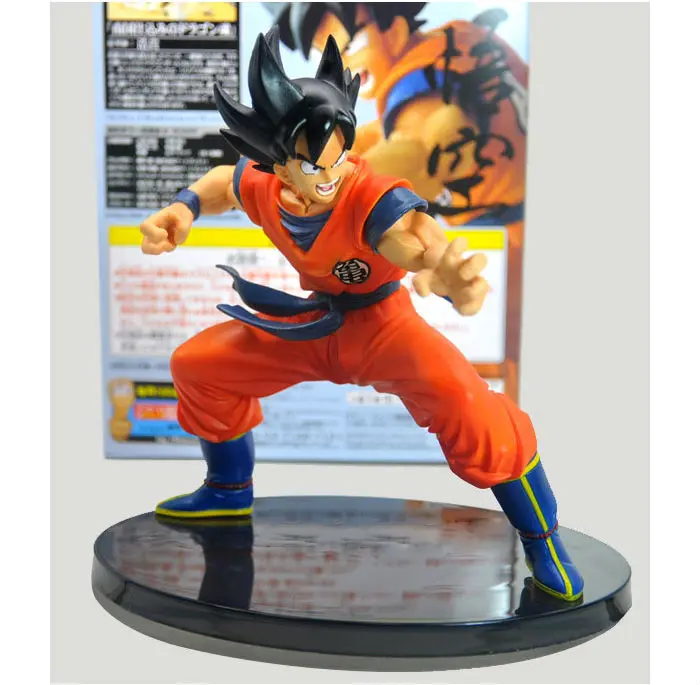 Dragon Ball Z figure toys, Goku budokai molding style, PVC anime figure 15cm height, boy toys ...