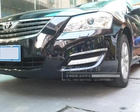 Hireno Автомобильный светодиодный DRL Водонепроницаемый ABS 12V дневные ходовые огни