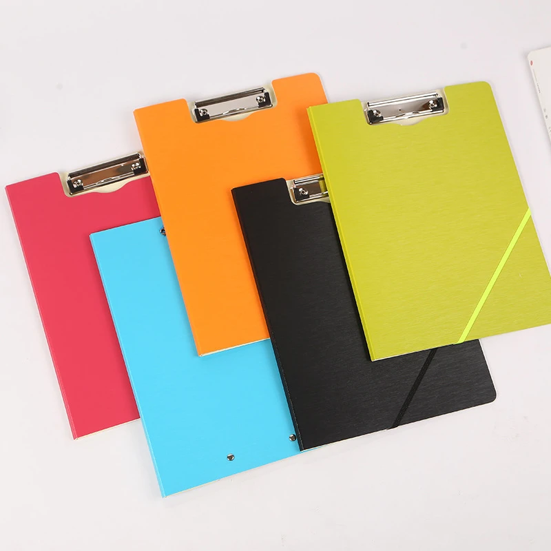 The A4 folder double strong clip folder folder insert paper clip plate