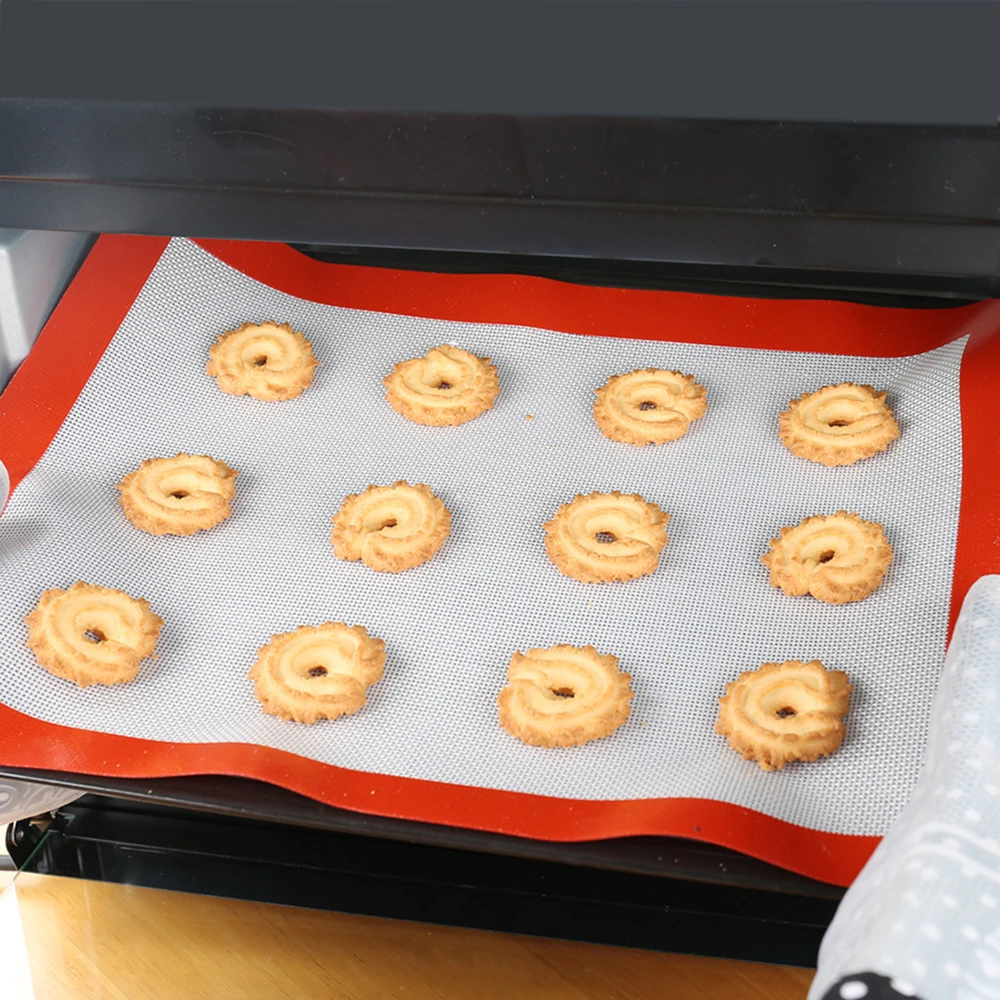 

Non-Stick Silicone Baking Mat Pad Sheet Microwave Baking Pastry Tools Rolling Dough Mat for Cake Cookie Macaron Kitchen Gadgets