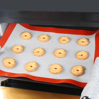 

Non-Stick Silicone Baking Mat Pad Sheet Microwave Baking Pastry Tools Rolling Dough Mat for Cake Cookie Macaron Kitchen Gadgets