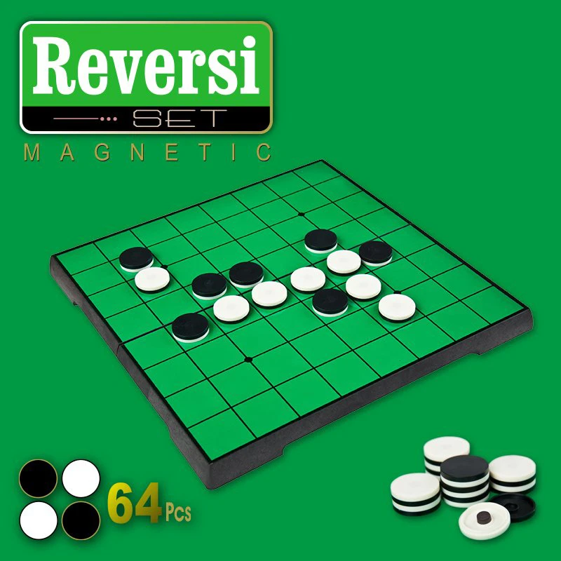 Intellectual Toys 25x25cm Acrylic Magnetic Reversi Othello Chess Game Portable Toy Puzzles Games Educational Puzzle With 64chess Educational Puzzle Toy Puzzletoys Puzzle Game Aliexpress