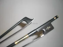 2 PCs Black Carbon Fiber Cello Bow 4/4 with Black horse hair