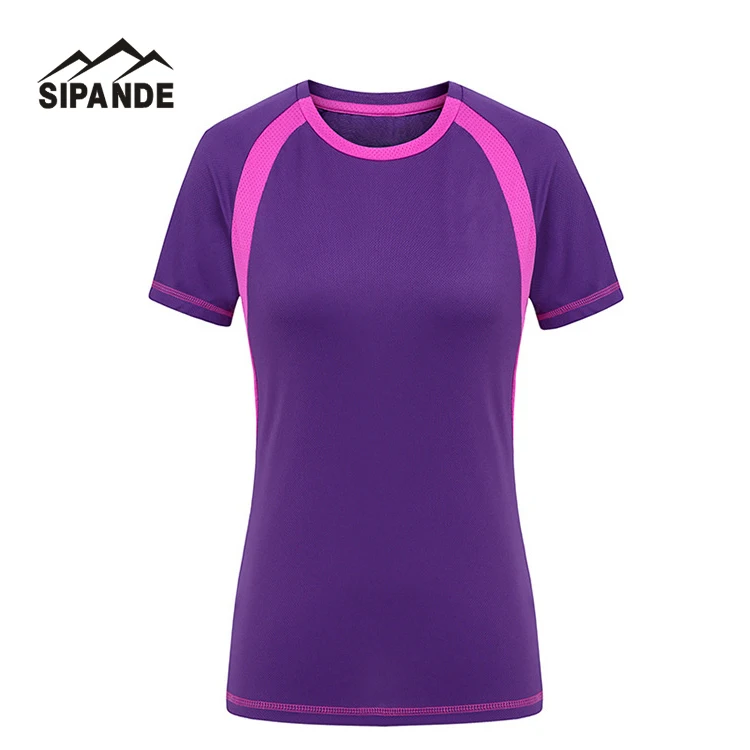 Outdoor short Sleeve Tshirt Quick drying breathable T shirt Running