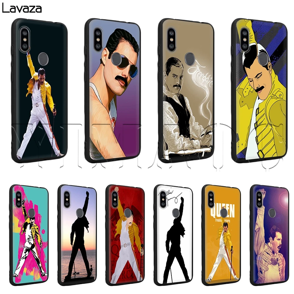 

Lavaza Freddie Mercury Queen band Silicone Case for Xiaomi Redmi Note 4 4X 4A 5 5A 6 6a 7 Pro Go Prime Plus
