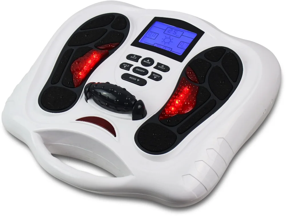 New Acupuncture electric stimulation vibrating blood circulation foot massager (FDA 510k, CE&ROHS,MDD)