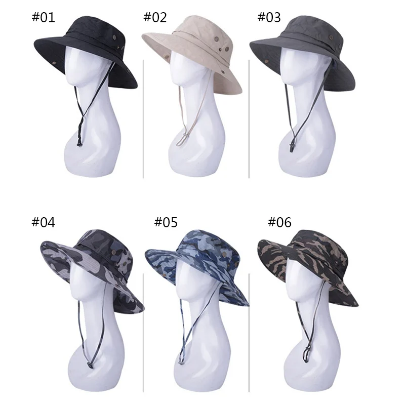 Солнцезащитная шляпа с защитой от ультрафиолета, рыболовная Кепка, мужская и женская летняя шляпа для рыбалки, пешего туризма, широкополая шляпа с защитой от воздействия УФ-излучения