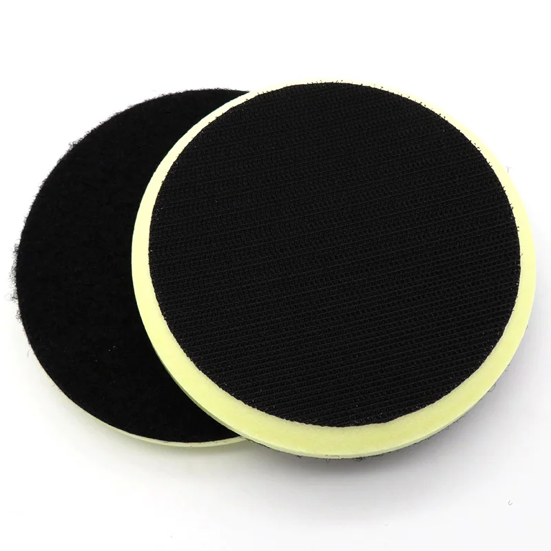 

5" 125MM PU Foam Interface Pad Chamfering Hook & Loop Sander Backing Pad Polishing Pad Power Tools Parts (Pack of 2)