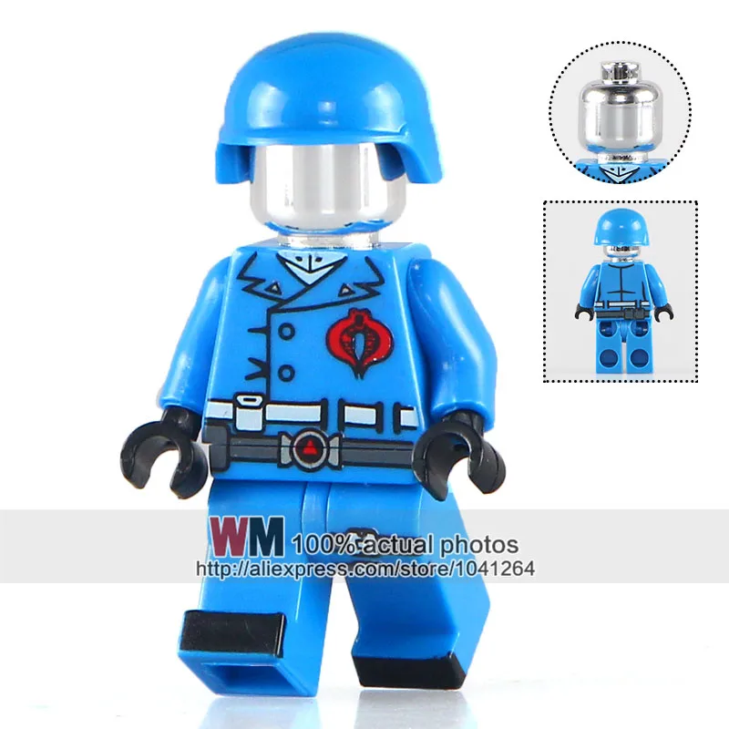 

WM Building Blocks Single Sale KL043 Hydra Agent Marvel Action Super Heroes Set Model Action Bricks Kids KL9005