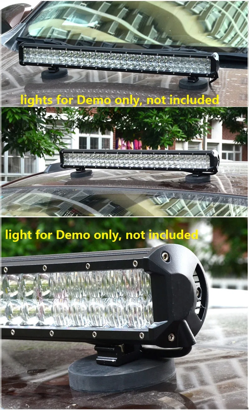 Высокая мощность резиновый магнит Автомобильный светодиодный светильник Монтажный кронштейн база держатель лампы Стенд Магнитная присоска для внедорожника led бар головной светильник s