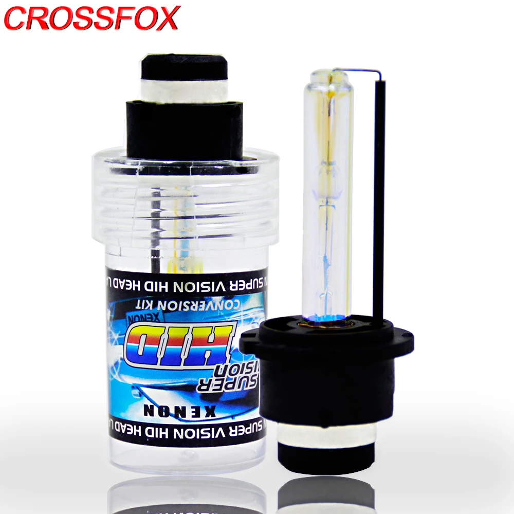

CROSSFOX Car Bulb Headlight Replacement HID Xenon D2S Conversion Kit Auto Light 3000k 4300k 5000k 6000k 8000K 10000k 12000k 35W