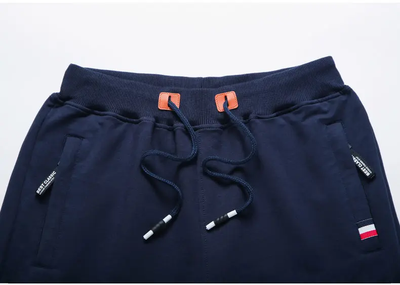 5XL Cotton Summer Shorts Men Soft Sports Shorts Beach Male Short Men Pants Breathable Elastic Waist Plus Size Casual Boardshorts 04