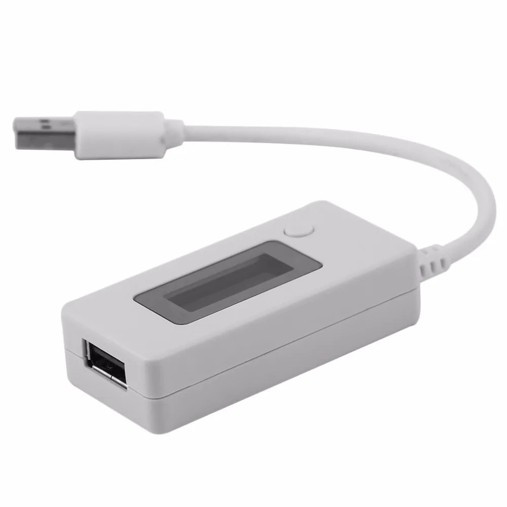 Professional LCD USB Mini Voltage and Current Monitor Tester Detector Mobile Power Capacity Tester KCX-017 Hot Sale