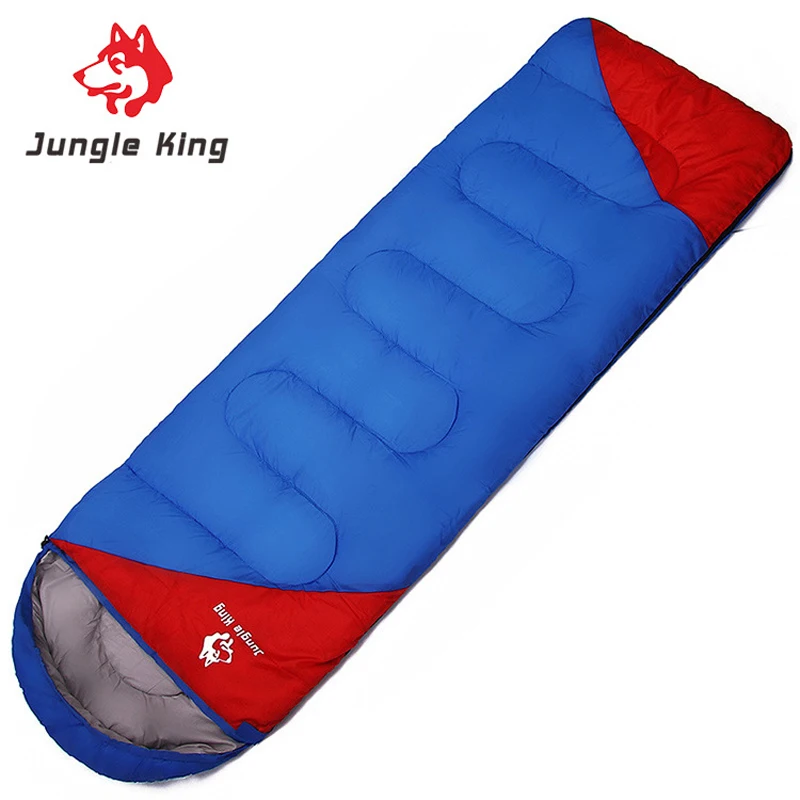 

Jungle King Envelope Type Portable Travelling Splicing Camping Sleeping Bag Hollow Cotton Filling Warm Outdoor Sleeping Bags