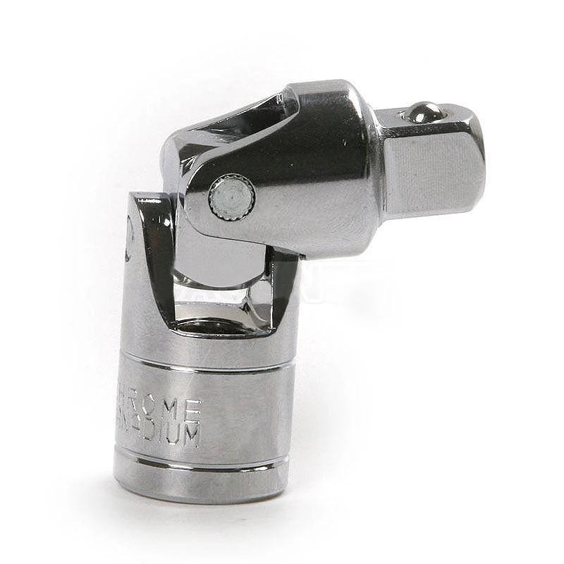 360 Degree Rotary Head Ratchet Wrench Socket Adapter Extension Bar Universal Joint Set 1/4" 3/8" 1/2" Durable