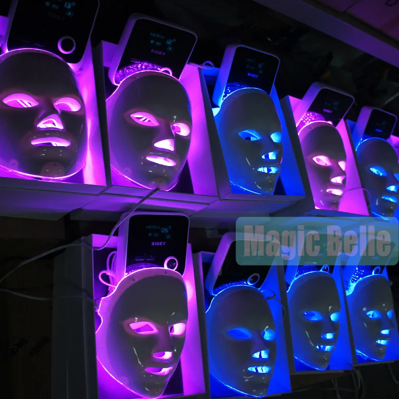 

Brighter shopping PDT Photon LED Facial Mask 3 Colors Skin Rejuvenation with FDA