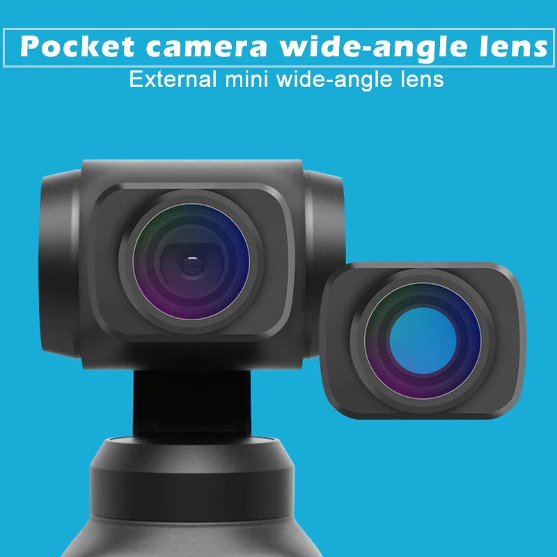 

Wide Angle Camera Lens Portable Mini Accessories for OSMO Pocket Handheld Gimbal XR649