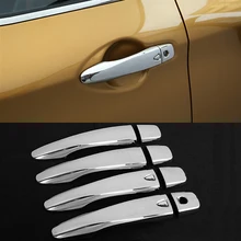 Exterior Door Handles Bowl Cover Trim Protection Sticker For Nissan Qashqai J11 20114 2015 2016 2017 With/Without Smart Keyhole