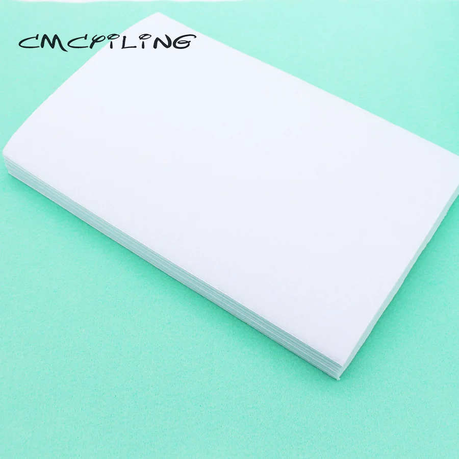 CMCYILING 10 шт./компл. 20*30 см белая войлочная полиэфирная ткань толщиной 2 мм для