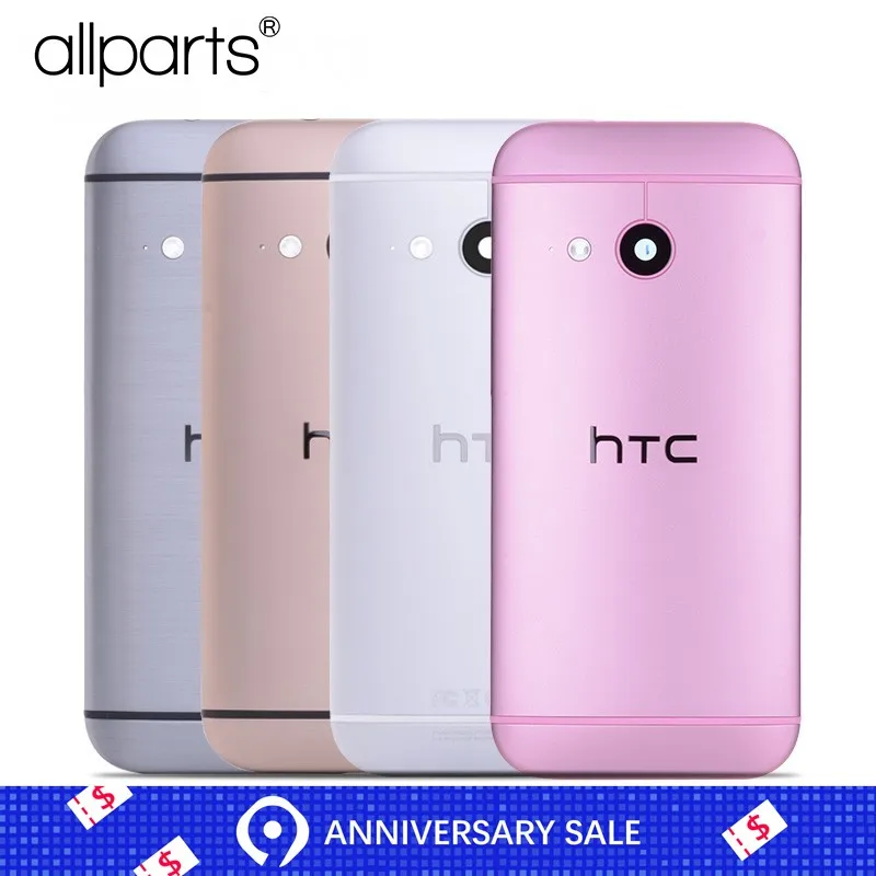 

Warranty Housing For HTC One M8 Mini 2 Back Battery Cover Housing Case with Volume Power Button Camera Lens Replacement Parts