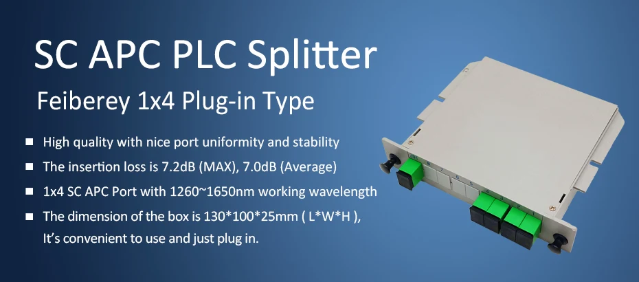 1x4-SC-APC-Splitter-ONE