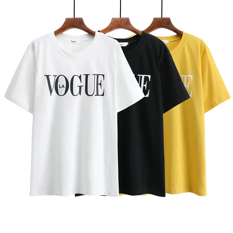BOBOKATEER Vogue Футболка женская одежда летняя негабаритная белая Винтажная футболка с