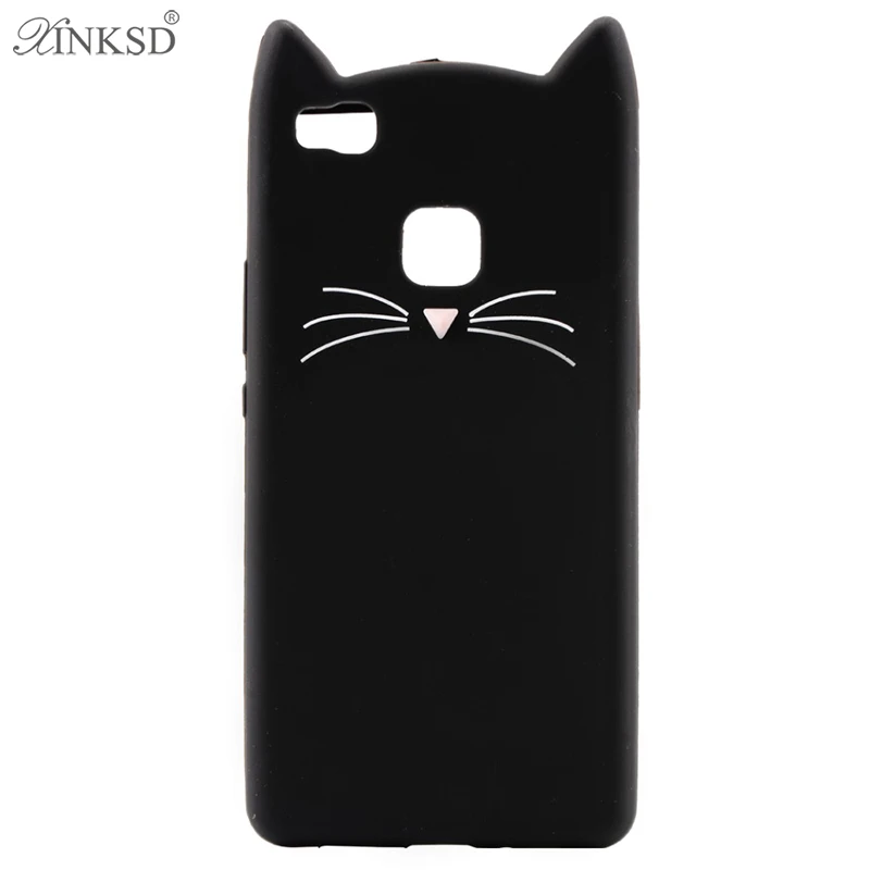 Ollivan-p9lite-3D-leuke-Snor-Kat-TPU-telefoon-case-voor-huawei-p9-lite-case-Silicone-Soft