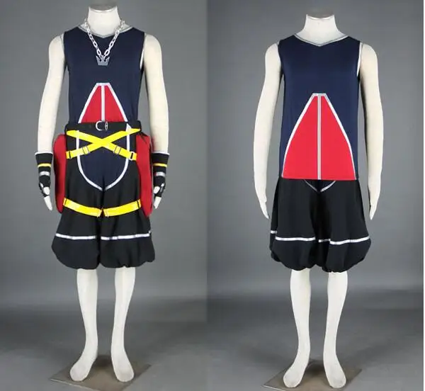 Anime Kingdom Hearts 2 II Sora Cosplay Costume Anime Kingdom Hearts 2 II Sora Cosplay Costume