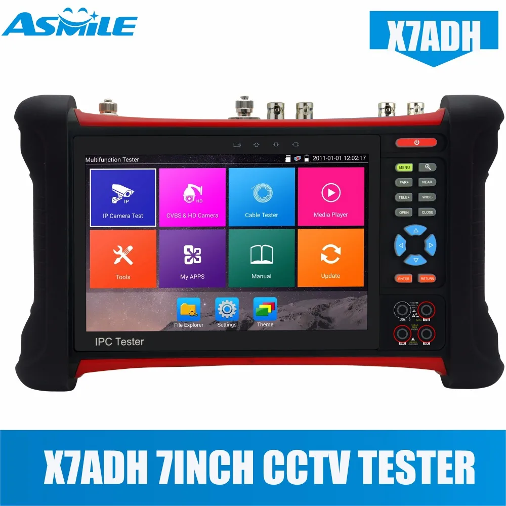 New H.265 4K 8MP Camera Tester IP SDI TVI CVI AHD CVBS 6 in 1 CCTV Tester with Digital Multi-meter ,Cable tracer ,POE48V,wifi New H.265 4K 8MP Camera Tester IP SDI TVI CVI AHD CVBS 6 in 1 CCTV Tester with Digital Multi-meter ,Cable tracer ,POE48V,wifi