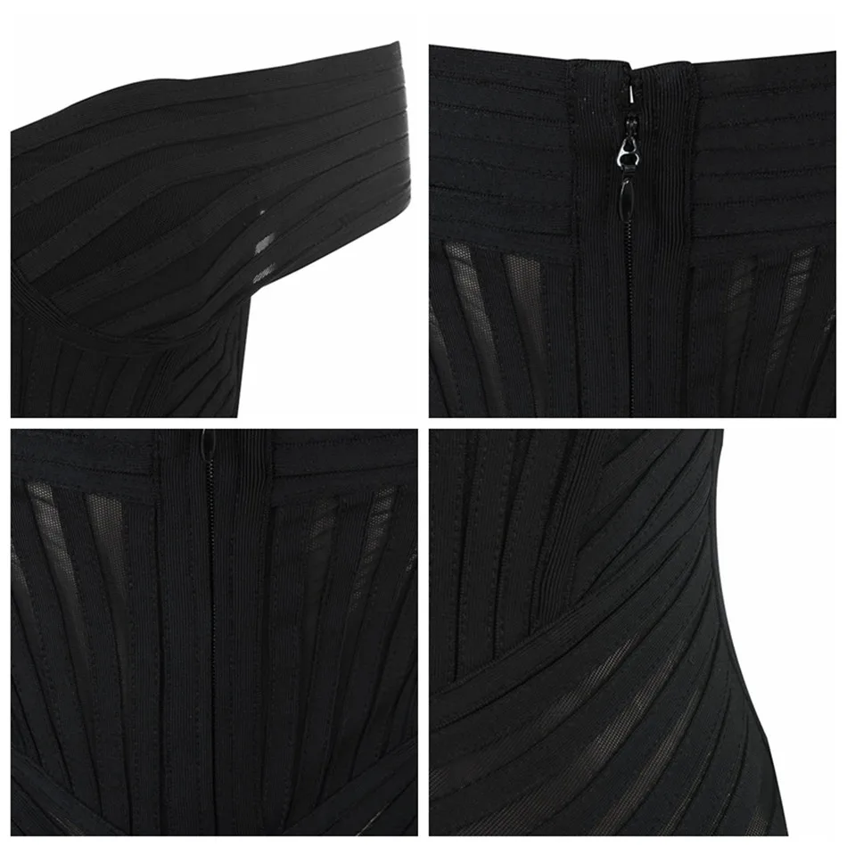 2019-New-Bandage-Dress-Vestidos-Long-Sleeve-Clothing-Celebrity-Sexy-Slash-Neck-Club-Black-Elegant-Autumn (4)
