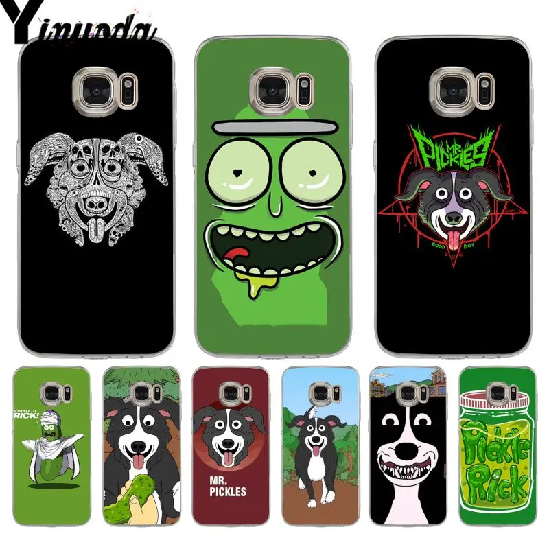 

Yinuoda Rick and Morty Mr. Pickles Rick soft tpu phone case cover for samsung galaxy S9 S7 S6 edge plus S5 S9 S8 plus case