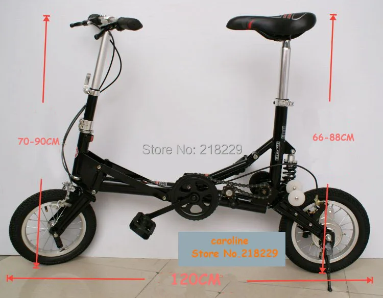 Discount To USA Canad North American Free !! 12 inch smallest   folding bike/folding  bicycle  very special gift white/blue/red/black 1